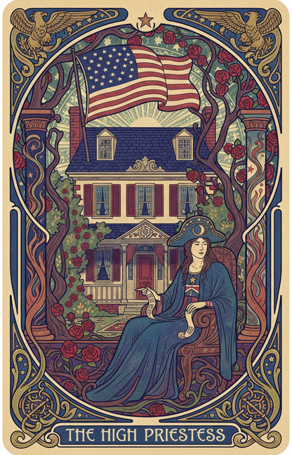 Philadelphia Themed Tarot Art