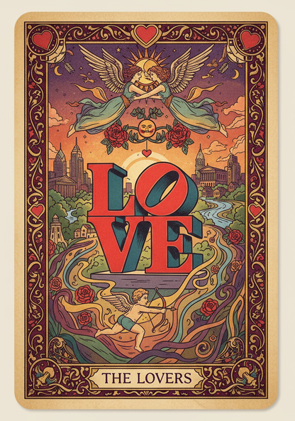 Philadelphia Themed Tarot Art