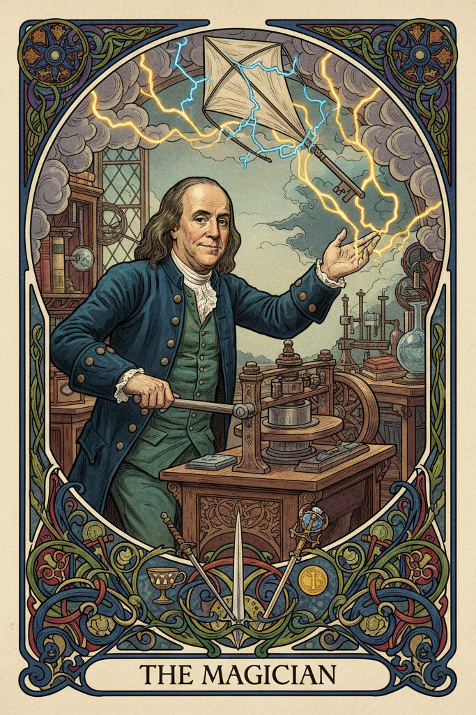 Philadelphia Themed Tarot Art