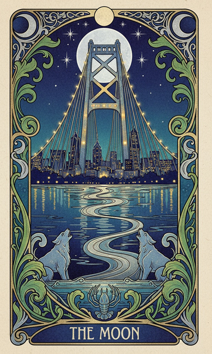 Philadelphia Themed Tarot Art