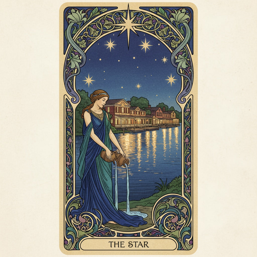 Philadelphia Themed Tarot Art