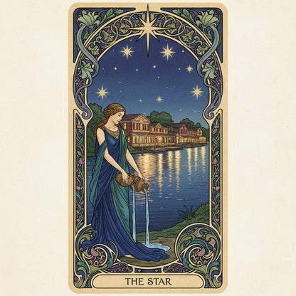 Philadelphia Themed Tarot Art