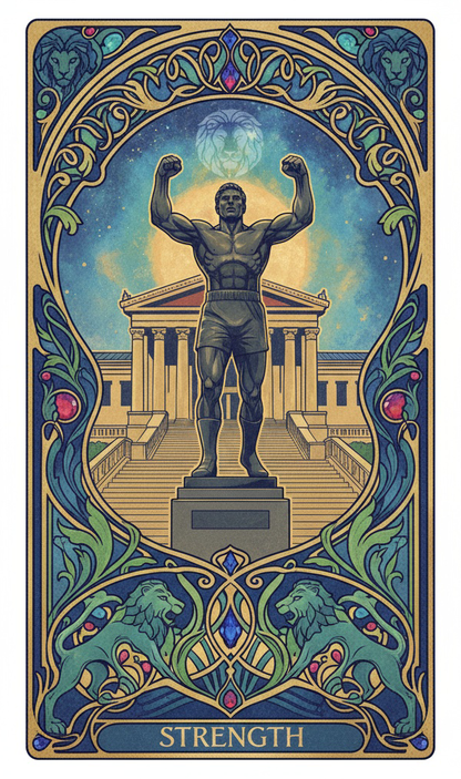 Philadelphia Themed Tarot Art