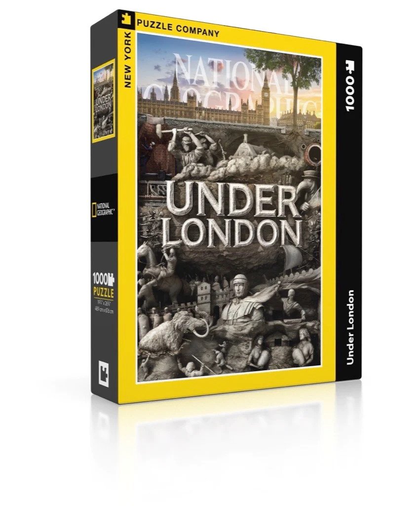 National Geographic: Under London 1000 Piece Puzzle