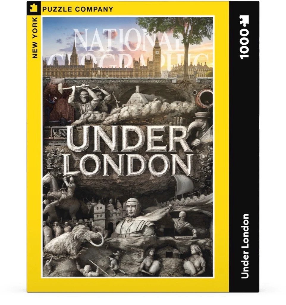 National Geographic: Under London 1000 Piece Puzzle