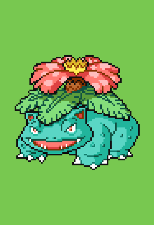 Venusaur - Pokemon Print