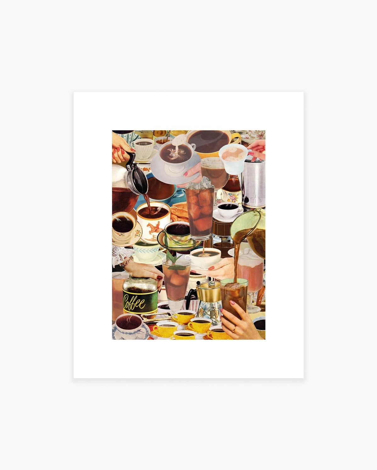 Wake Up and Smell the Coffee, Open Edition Print by Julia Walck