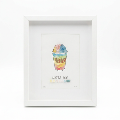 Philadelphia Themed Crystal Art 10"x8"