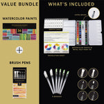 Watercolor Paint Set For Artists On-The-Go!