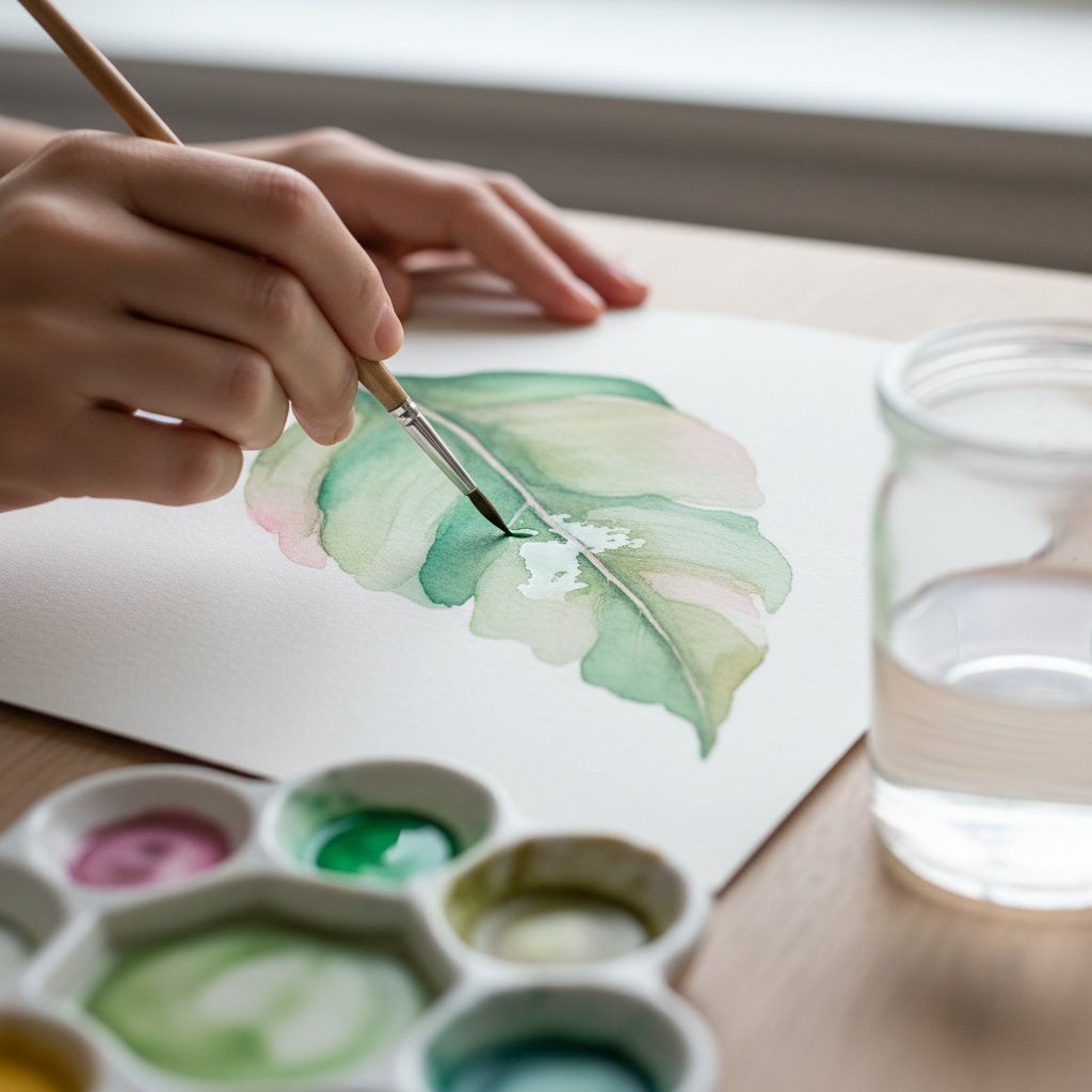 Watercolor Botanicals workshop (Creative Reset — Beginner to Intermediate)