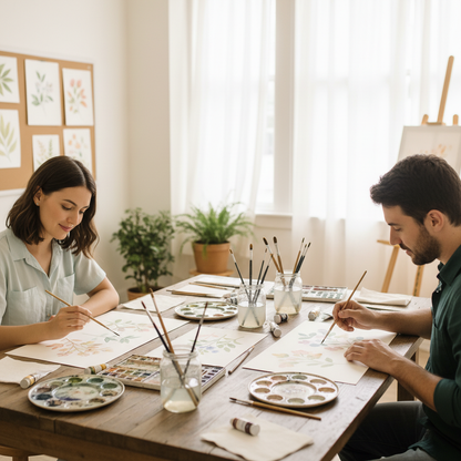 Watercolor Botanicals workshop (Creative Reset — Beginner to Intermediate)