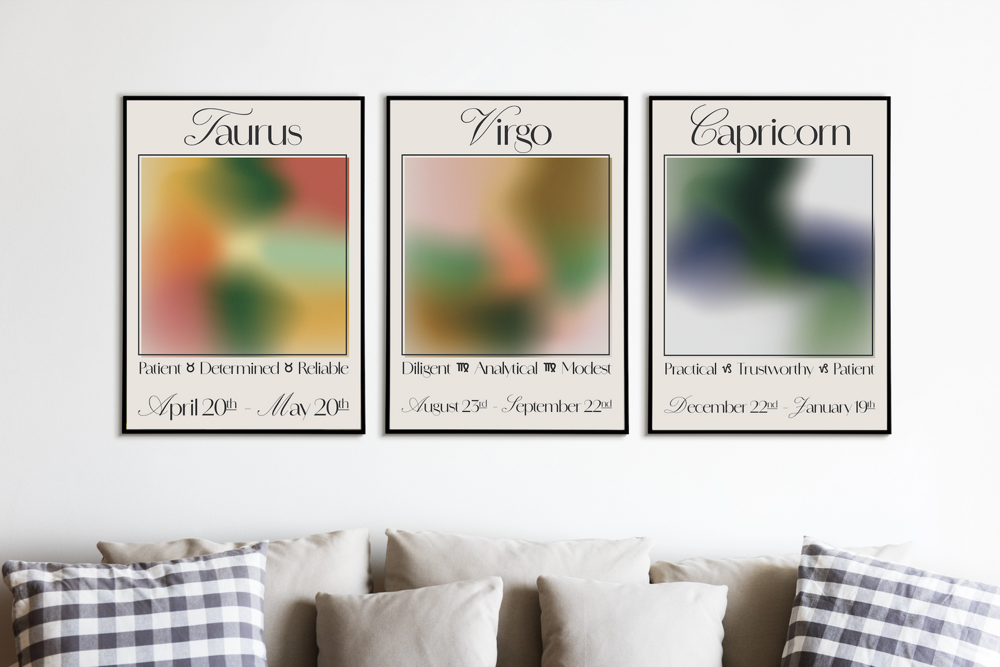 Zodiac Tarot Posters