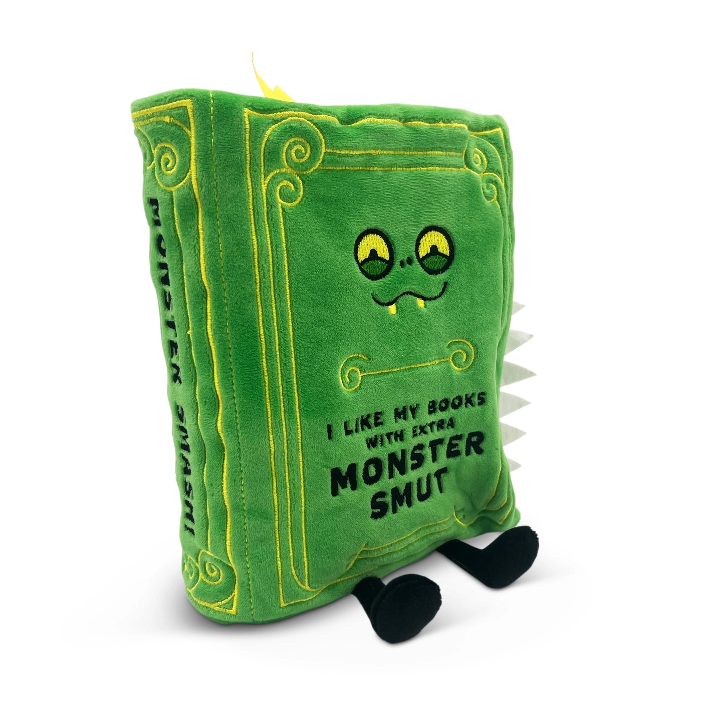 I Like My Books With Extra Monster Smut Book Plush