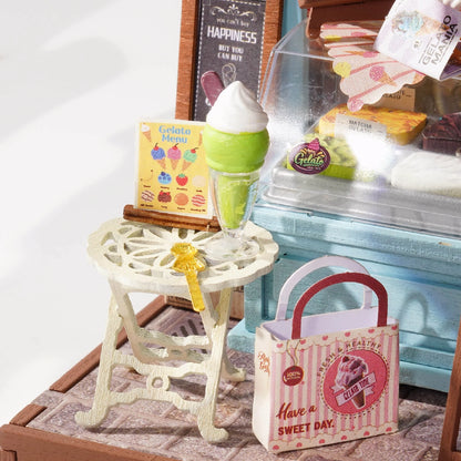 DIY Miniature House Kit – Chill Bites Gelato Stall