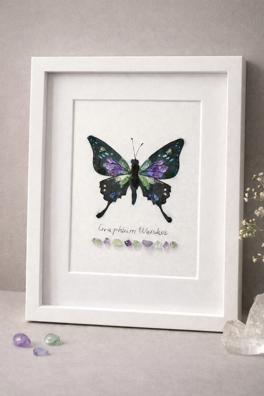 Crystal Art - Graphium Weiskei Butterfly