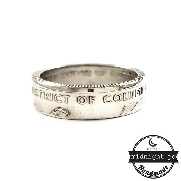 90% Sliver District of Columbia Quarter Ring (Polished)