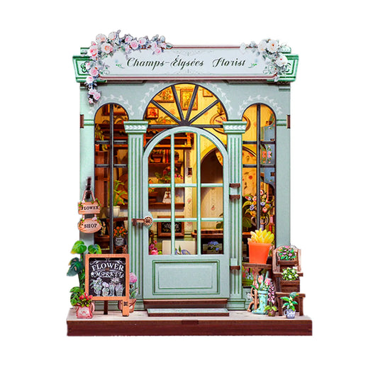 Champs-Élysées Florist - DIY Book Nook Kit (Miniature Flower Shop)