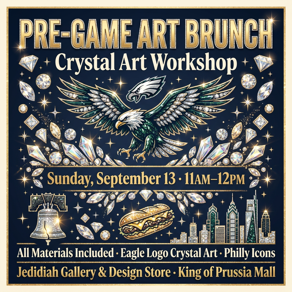 Crystal Art Pre-Game Art Brunch — Sunday, September 13 | 11AM–12PM