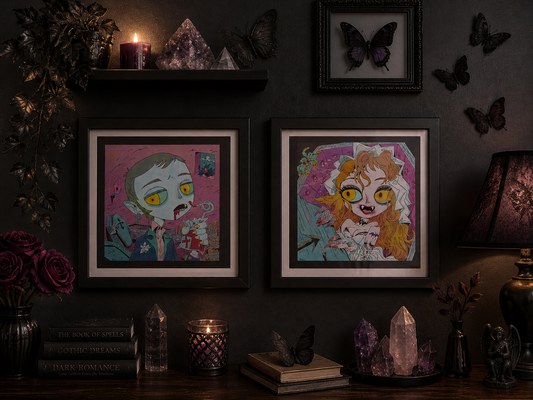 HENBUHAO - Vampire boy and vampire Bride