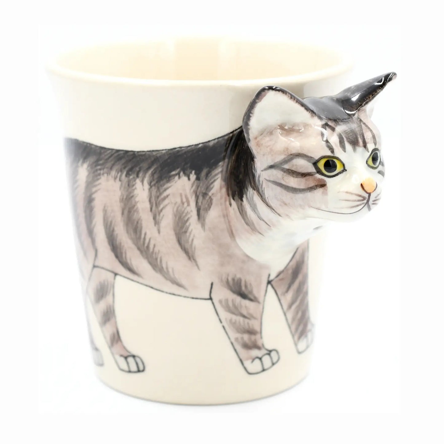 Tabby Cat Mug 10 oz
