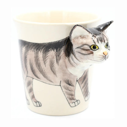 Tabby Cat Mug 10 oz