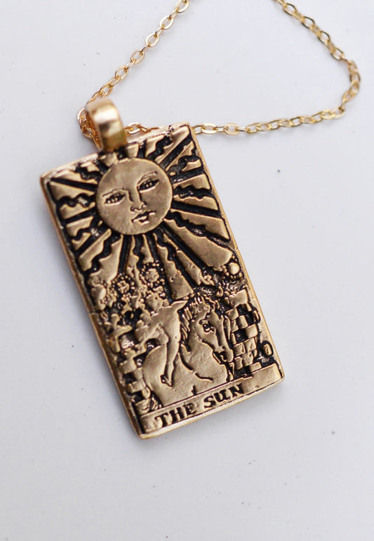 The Sun Pendant Necklace