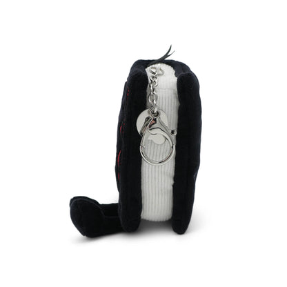 "I Like My Horrors Sinister & Disturbing" Book Plush Bag Charm