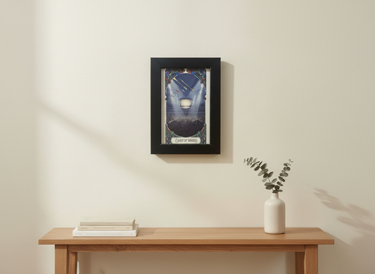 Philly Tarot Card Prints Framed - Eight of Wands