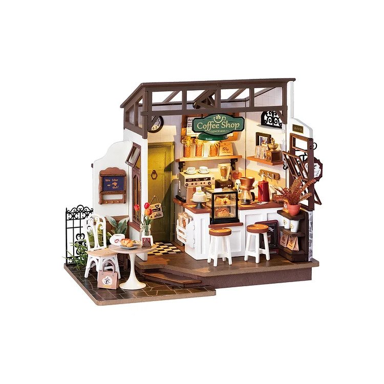No. 17 Cafe Miniature House kit DG162