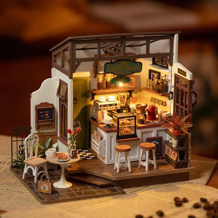 No. 17 Cafe Miniature House kit DG162