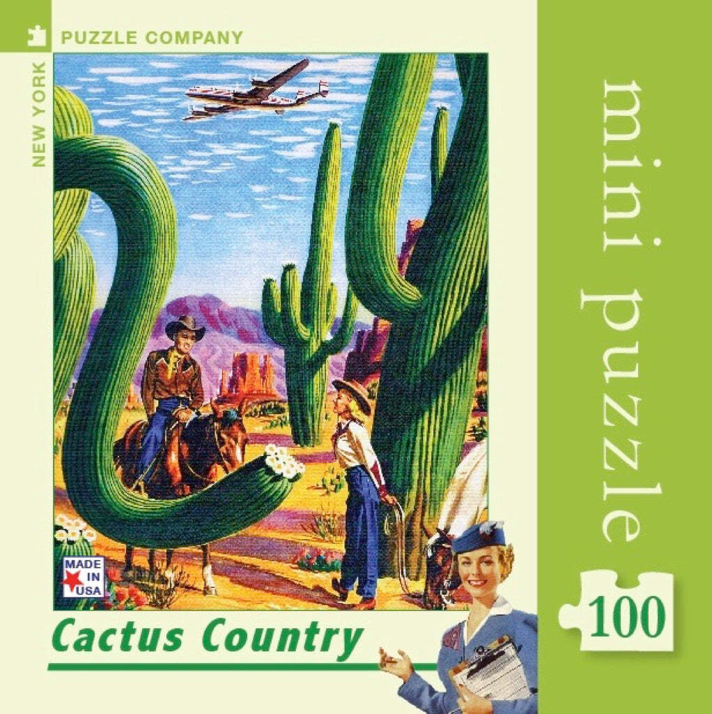 Cactus country 100 Piece Puzzle