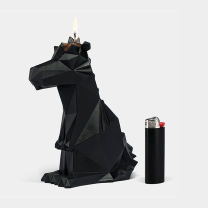 PyroPet Dreki Dragon Skeleton Candle - Black
