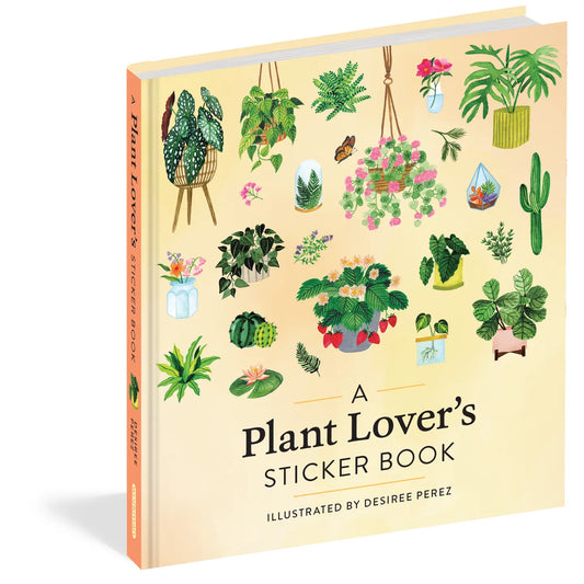 A Plant Lover's Sticker Book