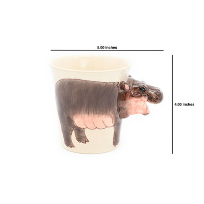 Lovely Hippo Mug 10 oz