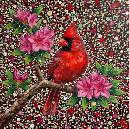 Northeastern American Birds & Flowers Prints Spring Vibes