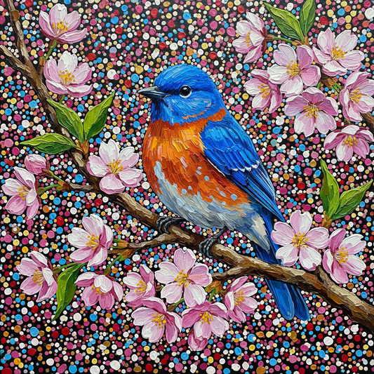 Northeastern American Birds & Flowers Prints Spring Vibes