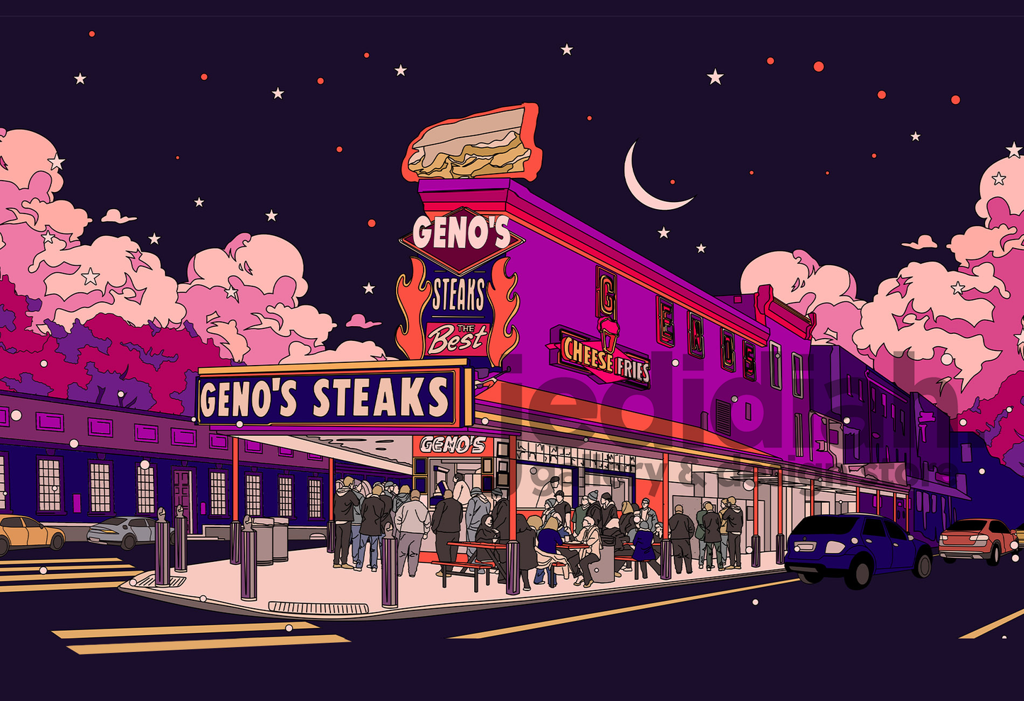 Mega Asellia: Neon Nights at Geno’s