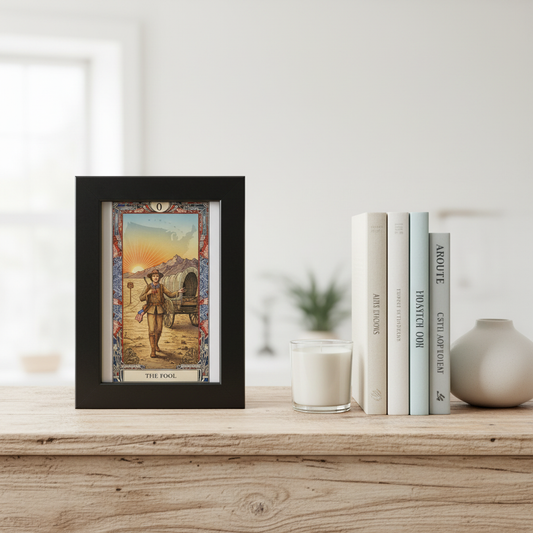 America 250 Tarot Series — The Fool, a commemorative tarot collection celebrating 1776–2026.