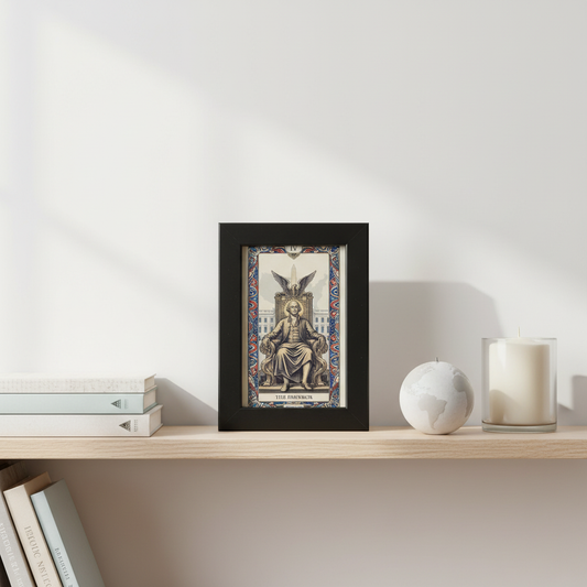 America 250 Tarot Series — The Emperor a commemorative tarot collection celebrating 1776–2026.