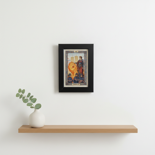 America 250 Tarot Series — Strength a commemorative tarot collection celebrating 1776–2026.