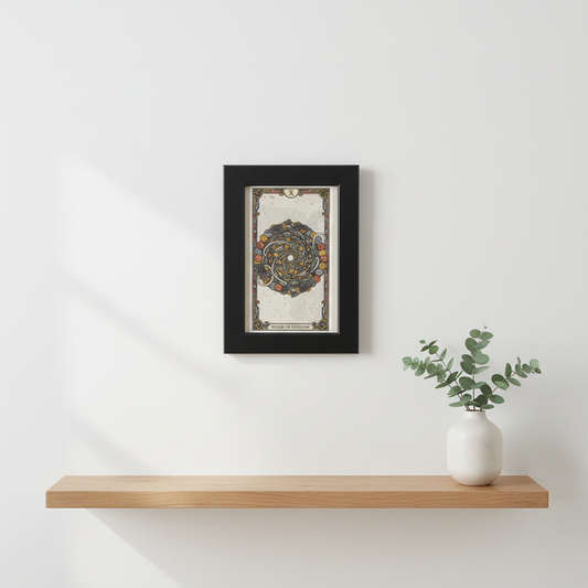 America 250 Tarot Series — Wheel of Fortune a commemorative tarot collection celebrating 1776–2026.