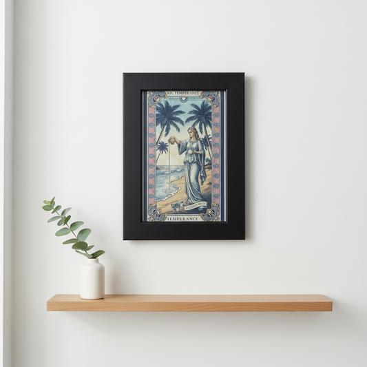 America 250 Tarot Series —Temperance a commemorative tarot collection celebrating 1776–2026.