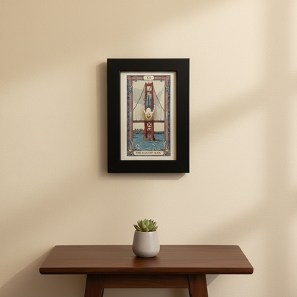 America 250 Tarot Series — The Hanged Man a commemorative tarot collection celebrating 1776–2026.