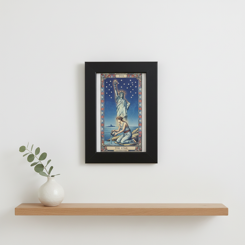 America 250 Tarot Series —The Star a commemorative tarot collection celebrating 1776–2026. (Copy)