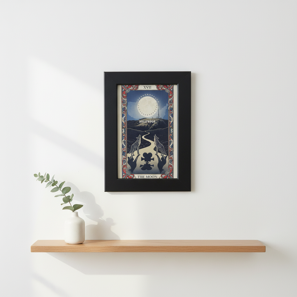 America 250 Tarot Series —The Moon a commemorative tarot collection celebrating 1776–2026.