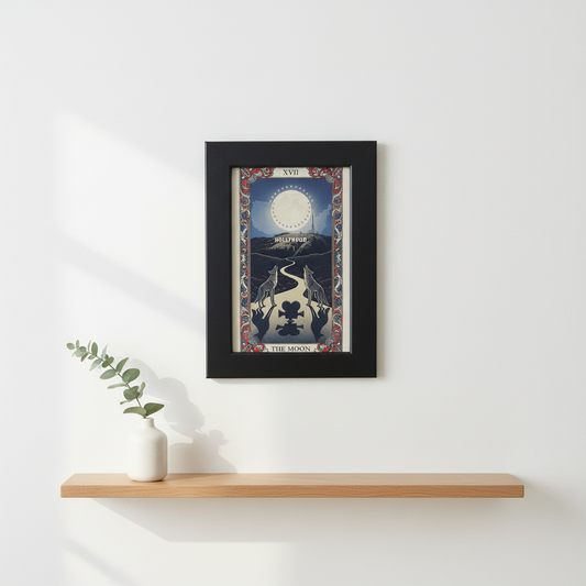 America 250 Tarot Series —The Moon a commemorative tarot collection celebrating 1776–2026.