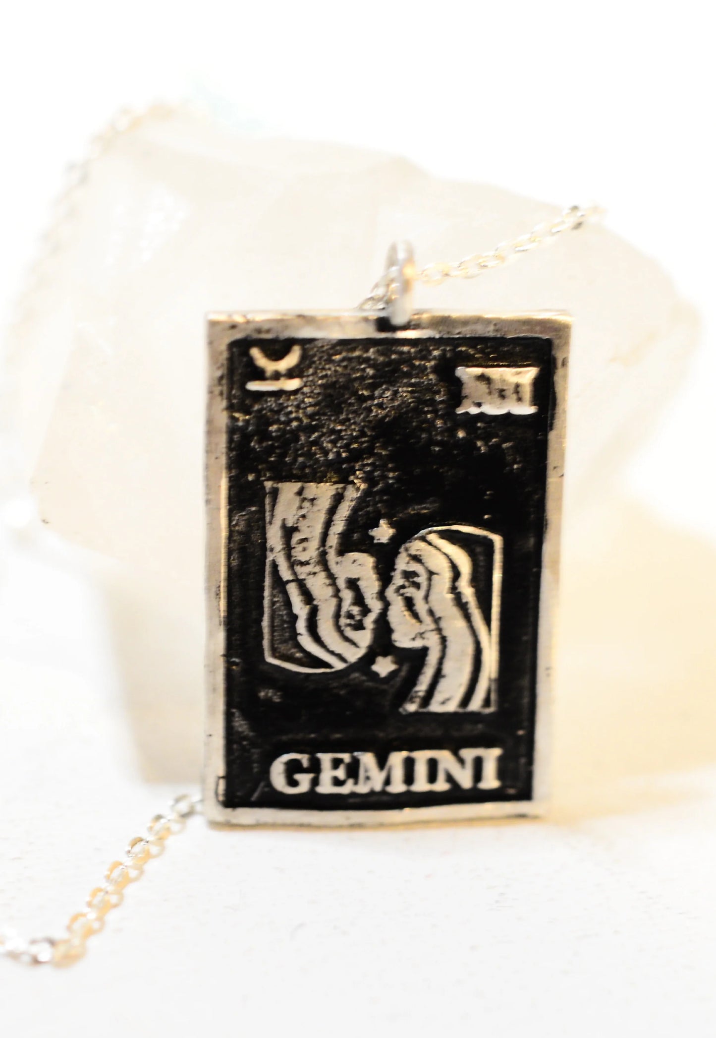 Sterling Silver Hand Made Zodiac Necklace