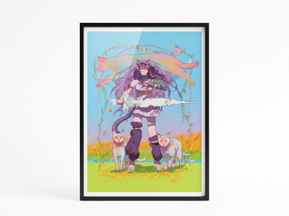 Chalzea Print - Hello