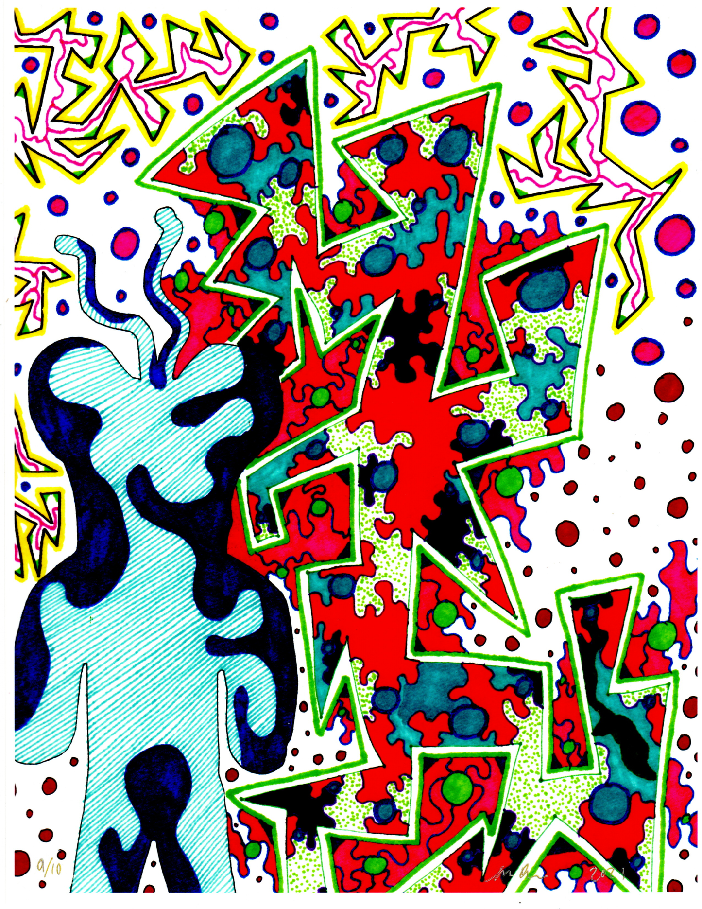 Michon Proctor: Intergalactic Space Bears Portrait 2