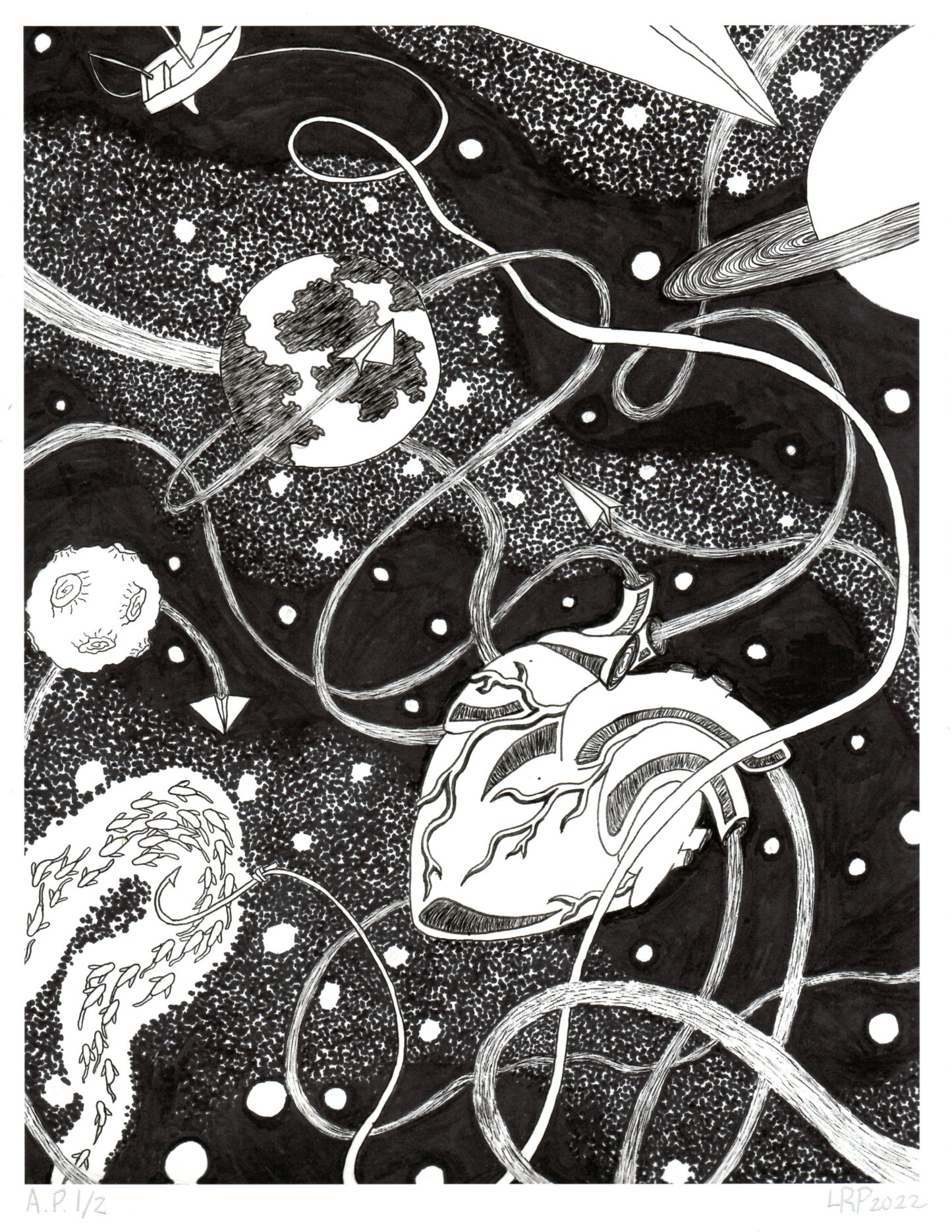Lydia Polarine: Untitled (Planets)